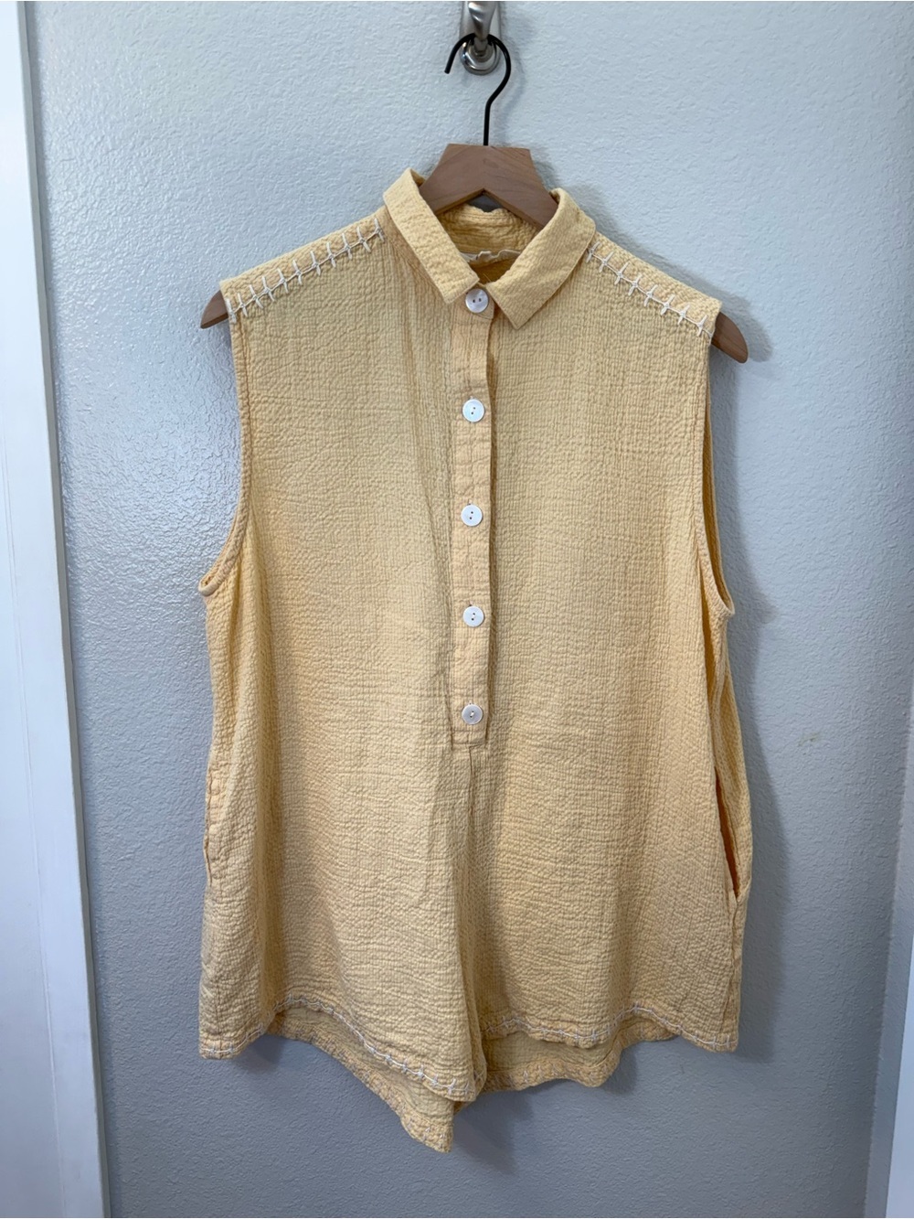 Maurie + Eve Cotton Romper Size 6